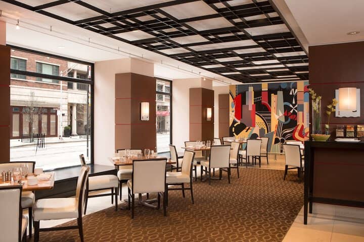 Breakfast area