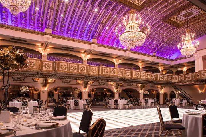 Indoor wedding